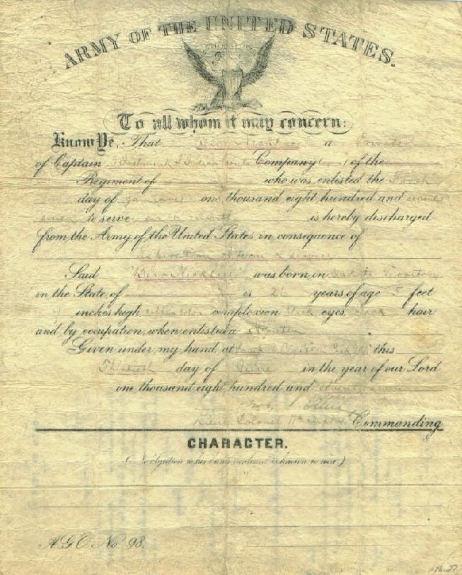discharge paper